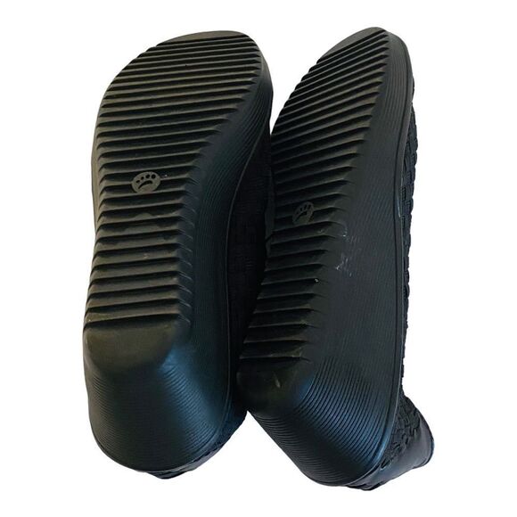 BareTraps Black Umma Mary Jane Style Open Toe Wedges Sz 9.5 - Picture 7 of 11